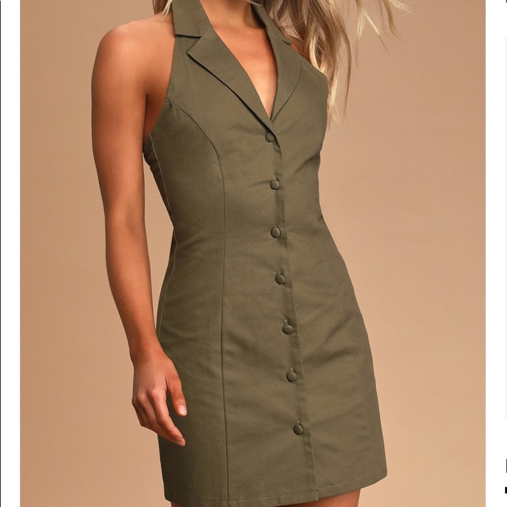 Lulus halter style dress